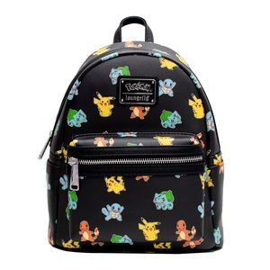 Loungefly Pokémon Starters Mini Backpack
